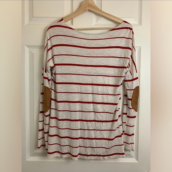 Vanilla Bay Long Sleeve with Elbow Patches - Picture 2 of 4